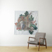 狩りとワイマラン「グレー幽霊」 タペストリー (インサイチュ(横))