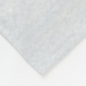 狩りとワイマラン「グレー幽霊」 フリースブランケット (角)