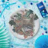 狩りとワイマラン「グレー幽霊」 ペーパープレート (パーティー)