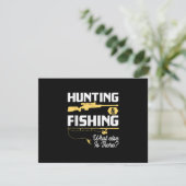 狩りと魚釣り他に何がある – フィッシュおもしろい 出欠カード (スタンド正面)