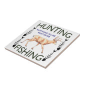 狩りと魚釣り タイル (側面)