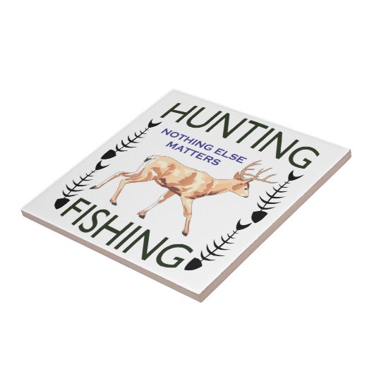 狩りと魚釣り タイル (側面)