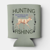 狩りと魚釣り 缶クーラー (裏面)