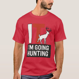 狩りに行く Tシャツ