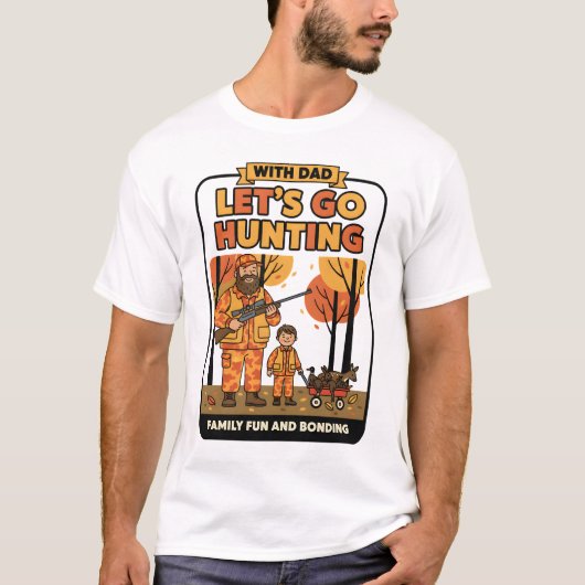 狩りに行こう Tシャツ (正面)