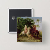 狩りのための出発 缶バッジ (正面&裏面)