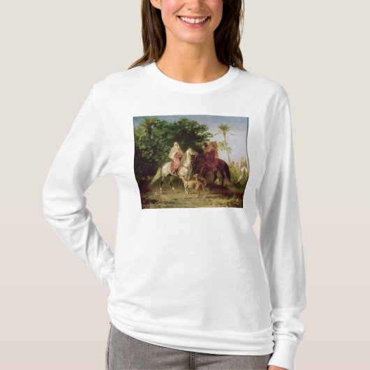 狩りのための出発 Tシャツ (正面)