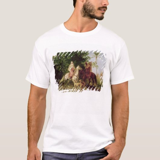 狩りのための出発 Tシャツ (正面)