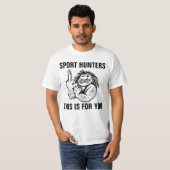 狩りのアンチのTシャツ Tシャツ (正面フル)