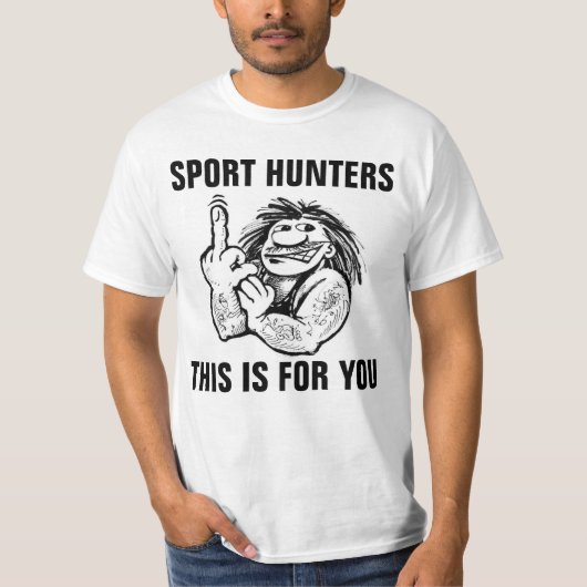狩りのアンチのTシャツ Tシャツ (正面)