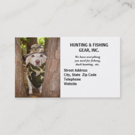 狩りのガイドかギア 名刺