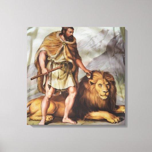 狩りのキャプチャ開始の表示狩り キャンバスプリント (正面)