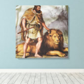 狩りのキャプチャ開始の表示狩り キャンバスプリント (インサイチュ (ウッドフロア))