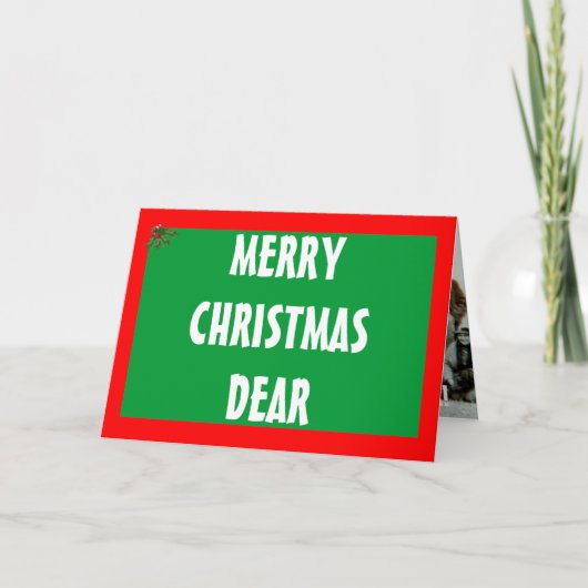 狩りのクリスマス シーズンカード (正面)