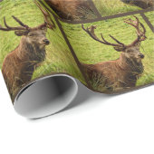 狩りのシカパターン ラッピングペーパー (ロールコーナー)