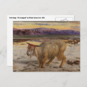 狩りのスケープヤギ葉書 ポストカード (正面/裏面)