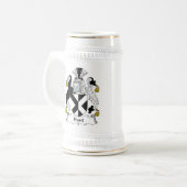 狩りの家紋 ビールジョッキ (正面左)