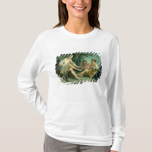 狩りの後のダイアナ、1745年 Tシャツ (正面)