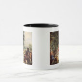 狩りの昼食1737年 マグカップ (中央)