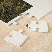 狩りの水牛 ジグソーパズル (側面)