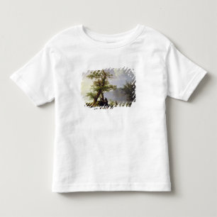 狩りの水鳥1828年 トドラーTシャツ