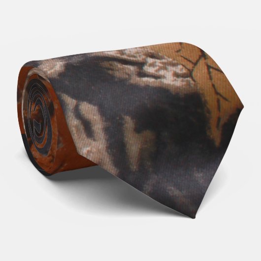 狩りの迷彩柄のハンターのカムフラージュの実質の葉メンズタイ ネクタイ (ロール)