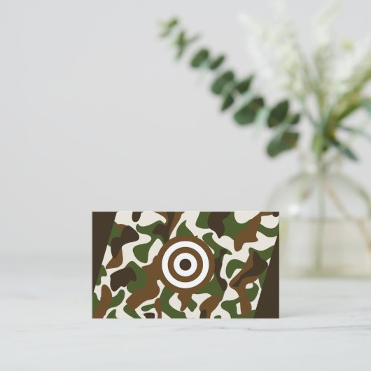 狩りの鍛錬業者修理保守用品 名刺 (スタンド正面)