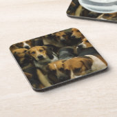 狩りのfoxhound、ゴールウェイのブレザー、アイルランド コースター (左側)