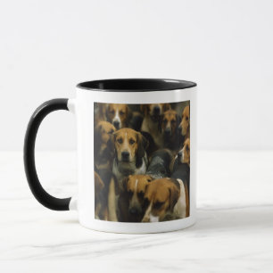 狩りのfoxhound、ゴールウェイのブレザー、アイルランド マグカップ