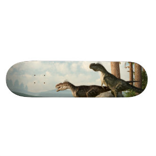 狩りのMonolophosaurs スケートボード