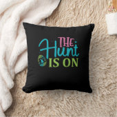 狩りはおもしろい復活祭だ クッション (ブランケット)