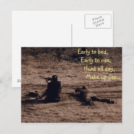 狩りはがき ポストカード (正面/裏面)