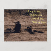 狩りはがき ポストカード (正面)