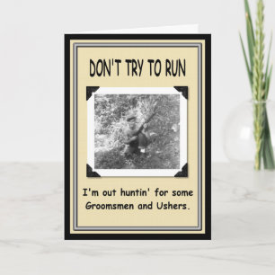 狩りはグロムスマン/アッシャー？ 招待状