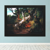 狩りはポンティーヌマーシュバイホーレス・ヴェルネット キャンバスプリント (インサイチュ (ウッドフロア))