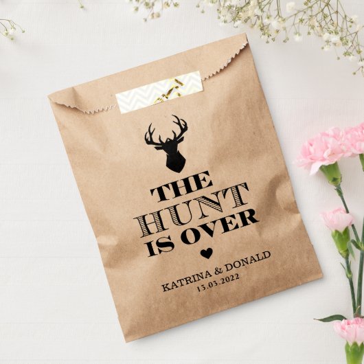 狩りは田舎の素朴結婚式より フェイバーバッグ (封をした状態)