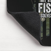 狩りは私の問題の大部分を解決魚釣りThe Res マウスパッド (コーナー)