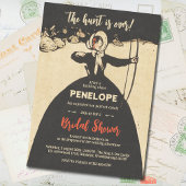 狩りは終わった！ブライダルシャワー 招待状