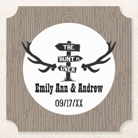 狩りは終わった ペーパーコースター (正面)