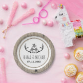 「狩りは終素朴わった結婚」 ペーパープレート (パーティー)