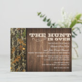 狩りは結婚式招待状にあります 招待状 (スタンド正面)
