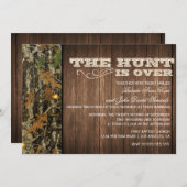 狩りは結婚式招待状にあります 招待状 (正面/裏面)