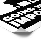 狩りは重要なポスおもしろいター ポスター (角)