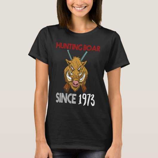 狩りは1973年から続いている Tシャツ (正面)