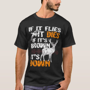 狩りもしは枯れもして茶色になる Tシャツ