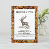 狩りをあります結婚式招待状にごまかして下さい 招待状 (スタンド正面)