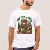 狩りをした女狩人 Tシャツ (正面)