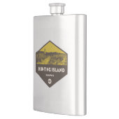 狩りアイランド州パークサウスカロライナ フラスク (左)