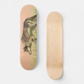 狩りアットサンライズ スケートボード (正面)