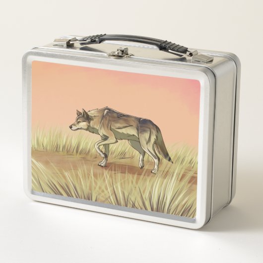 狩りアットサンライズ メタルランチボックス (正面)